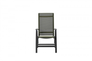 GalaverstelbarestoelcarbonblackmossgreenGardenImpressions-Gardenimpressions