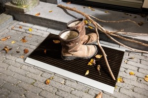 HAMATOutlinedeurmatbuiten-Bruin