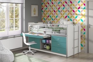 HalfhoogslaperBonny95Turquoise