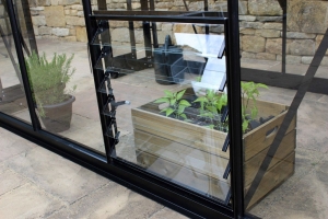 TuinkasLouvreraam6LVeiligheidsglas-Zwart-Hortus