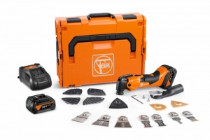 FeinAMM500MultimasterPlusTop18VLi-ionAccuMultitoolSet2x40AhInL-BoxxIncl30-DeligeAccessoiresSet