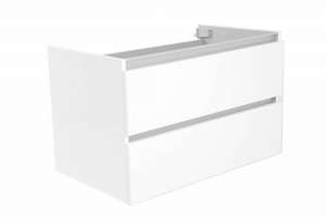 Onderkast80X36cmZonderWastafelHoogglansWitAquaSplash