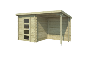 BlokhutmetoverkappingJelle370x175OlijfgroenGeimpregneerdOutdoorLife-Outdoorlife