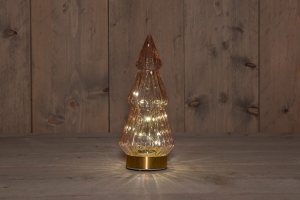 BOTTreeGlass10X235cmPinkWithGoldenBase10LedkerstverlichtingAnnasCollection-Annascollection