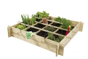 Minigardenvierkantemeter-Warentuinmix
