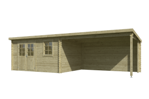 BlokhutmetoverkappingAida760x275OlijfgroenGeimpregneerdOutdoorLife-Outdoorlife