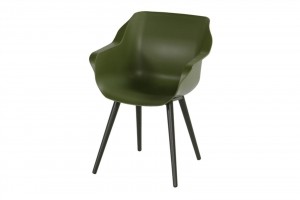 StoelStudioArmchairzittingmossgreenframecarbonblack1stukHartmanSophie-Sophie