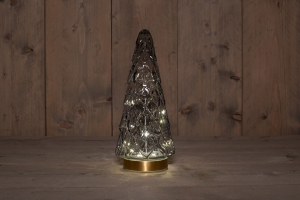 BOTTreeGlass13X285cmGreyWithGoldenBase10LedkerstverlichtingAnnasCollection-Annascollection
