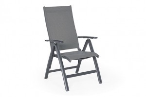 SUNSLuccaReclinerBlackGreyTextilene-Suns