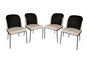 Setvan4eetkamerstoelenDorevelvetAtelierDelSofa