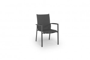 FoxxStockableChairAntracietAluminium-Tierraoutdoor
