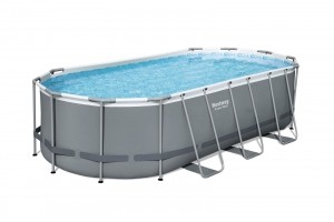 Zwembadpowersteelsetovaalgrijs549cm-Bestway