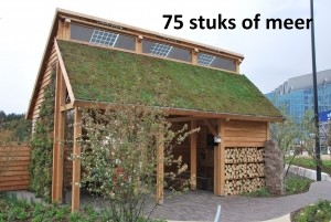 Minimaal75stuksSedummixmatTCompleetincldrainagetype11cdaktuinsubstraatper12m2max45graden-Sempergreen