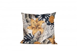 Buitenkussenbloemokergeel45x45cmII-Annascollection