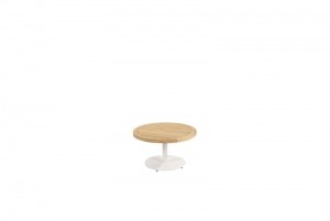 Voltateaksalontafelcentralepootwit60cmdiaH35cm4SO-4so