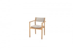 Levistapelbarediningstoelteakincl2kussens4SO-4so