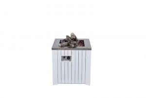 CozyLivingsfeerhaardFaromatwhitealuminium60x60cm-Gardenimpressions