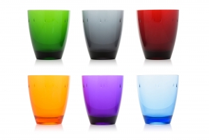 Set6TumblerPolicarbonateColorsMixed