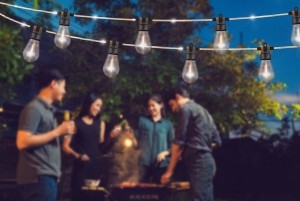 GloboLEDlichtkettingIP44lengte1050cm10-lamps
