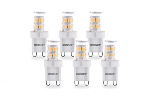 G9LEDLamp2WExtraKleinWarmWit6-Pack