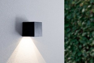 LEDSolarWandlampOpZonne-EnergieWaterdichtIP65Schemersensor