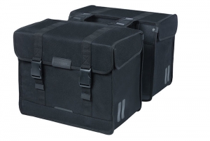 DubbeleFietstasKavanEcoClassic68LZwart