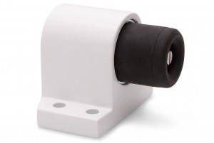 DXDeurstopperRobustovloermodelmetgeveerdestootbuffer-wit