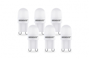 G9LEDLamp1WExtraKleinWarmWit6-Pack