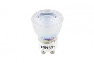 GU10LEDSpotCOB1WWarmWit35mm