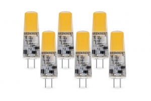 G4LEDLamp2WWarmWitDimbaar6-Pack