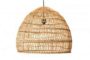 RotanRietenHanglampHandgemaaktNaturel60cm