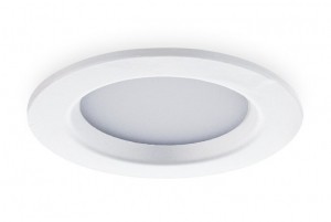 LEDPaneelPlafondlamp5WRond10cmWarmWitInbouw