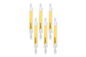 R7SLEDLamp10WWarmWit118mm360Dimbaar6-Pack