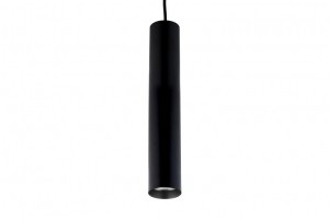 DesignTubeModerneHangspotRondGU10Fitting59x290mmMatZwart