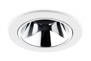 LEDInbouwspot5WCREERond64mmKantelbaarDimbaarWitZilverWarmWit