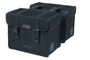 DubbeleFietstasKavanEcoClassic68LZwart