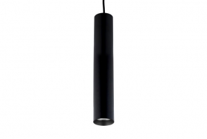 DesignTubeModerneHangspotRondGU10Fitting59x290mmMatZwart