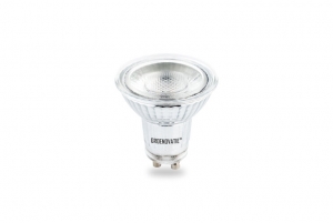 GU10LEDSpotCOBGlas5WWarmWit830Dimbaar