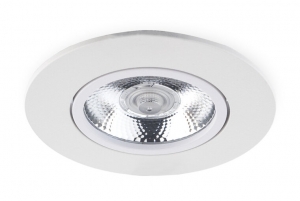 LEDInbouwspot5WWitRond90mm24DDimbaarWarmWit