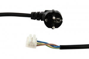 VoedingskabelMetKroonsteen3x075mm230V25A12Meter