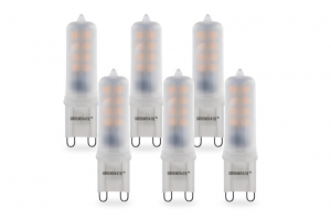 G9LEDLamp3WClassicWarmWitDimbaar6-Pack