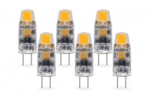 G4LEDLamp1WCOBExtraKleinWarmWitDimbaar6-Pack