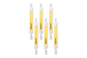 R7SLEDLamp10WWarmWit118mm360Dimbaar6-Pack