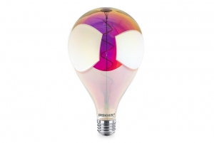 E27LEDFilamentXLA165MetallicLamp6WWarmWitDimbaar