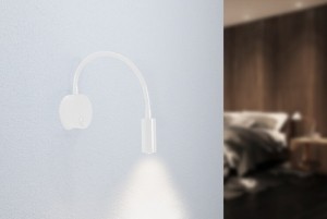 LEDWandlampBedlamp3WFlexibelWarmWitWit