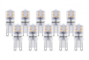 G9LEDLamp2WExtraKleinWarmWit10-Pack