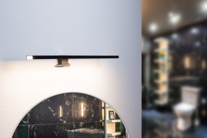 LEDSpiegelverlichting8WWaterdichtIP54595mmWarmWitZwart