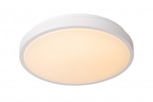 LucideDASHER-PlafonnireBadkamer-348cm-LED-1x18W2700K-IP44-Bewegingdagnachtsensor-Wit