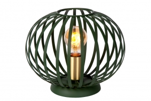 LucideMANUELA-Tafellamp-255cm-1xE27-Groen
