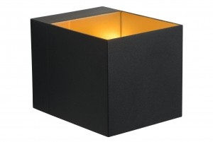 LucideDEVI-Wandlamp-1xG9-Zwart